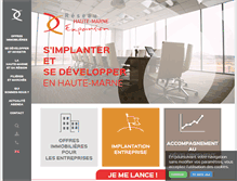 Tablet Screenshot of hautemarneexpansion.fr